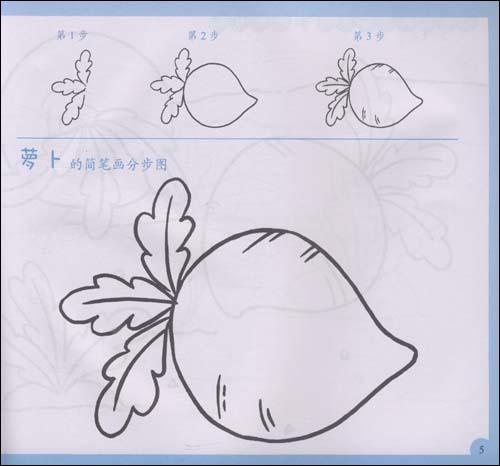 儿童多角度简笔画·水果植物