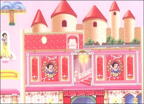 迪士尼公主梦幻城堡拼插秀