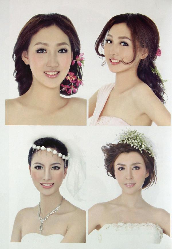 <em>当日新娘</em> <em>发型</em>设计实例<em>教程</em>-温狄 -轻工业、手