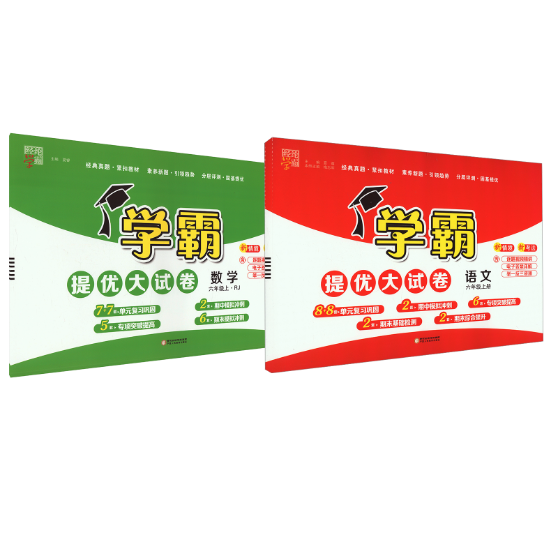  学霸提优大试卷语数 6年级上 人教 