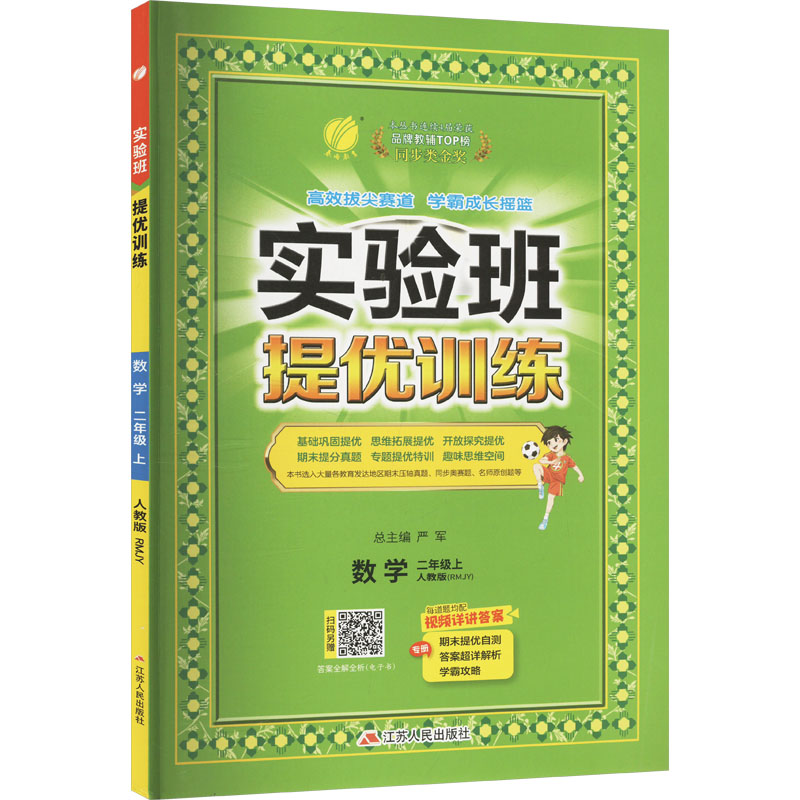  实验班提优训练 数学 二年级上 人教版(RMJY) 