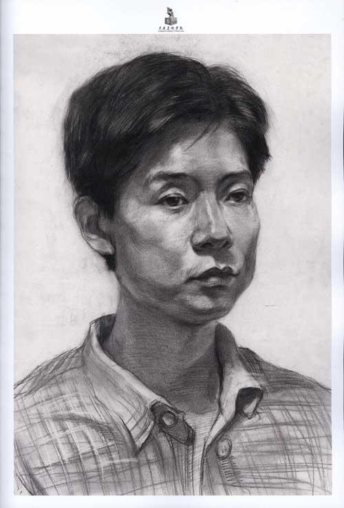 于萍素描教学 1:头像·半身像