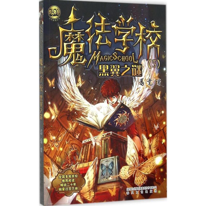  小布老虎丛书•魔法学校（黑翼之谜） 全国多地学校推荐阅读 畅销近二十年 销量过百万册 中国的《哈利.波特》 