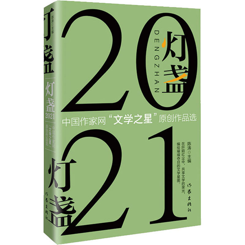  灯盏2021 中国作家网"文学之星"原创作品选 中国作家网 原创 文学作品 选集 