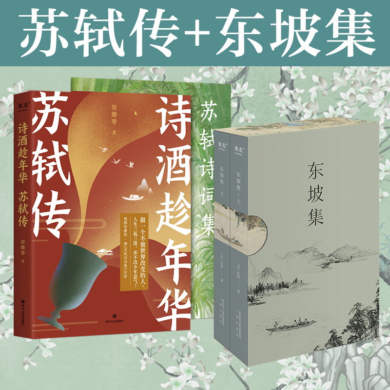  诗酒趁年华 苏轼传+东坡集 